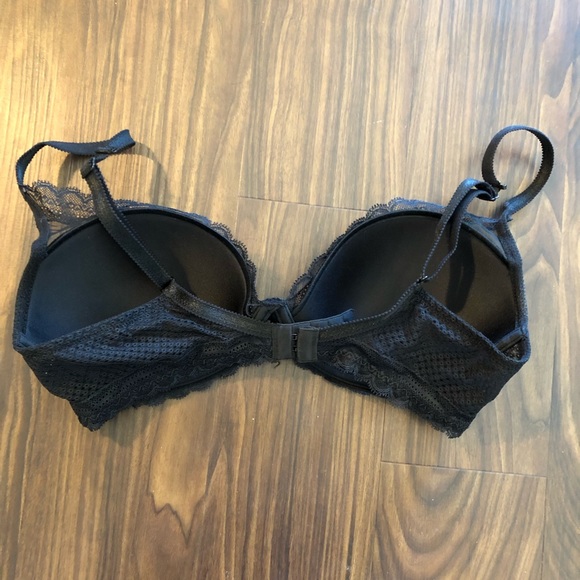 🆕 NWOT Chantelle Parisian Allure Plunge T-Shirt Bra in Black Size 34D - Picture 5 of 7